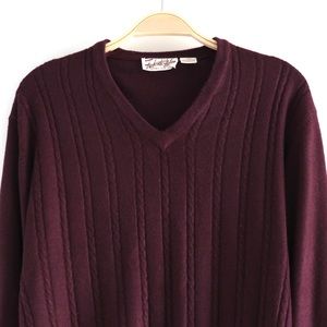 Vintage Frederick & Nelson Cable Knit Sweater